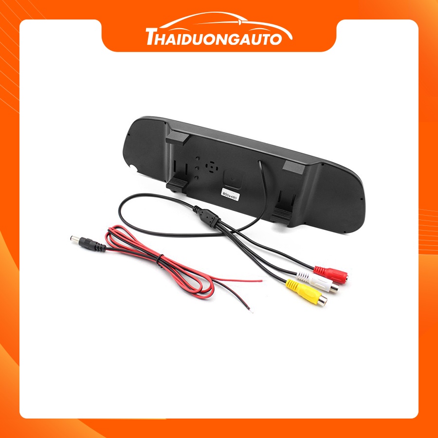 Bộ Màn Hình Gương 4.3" BSJ-430 Và Camera Lùi 4 Led Siêu Nét Cho Ô Tô HL1110