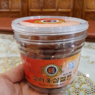 【﻿ＧＩÁ　ＳỈ】- Sâm Lát Tẩm Mật Ong Hàn Quốc hộp nhựa 200g (Cốc nhựa)