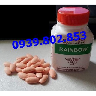RAINBOW - 1 HỦ/100VIÊN - THUỐC NUÔI GÀ ĐÁ