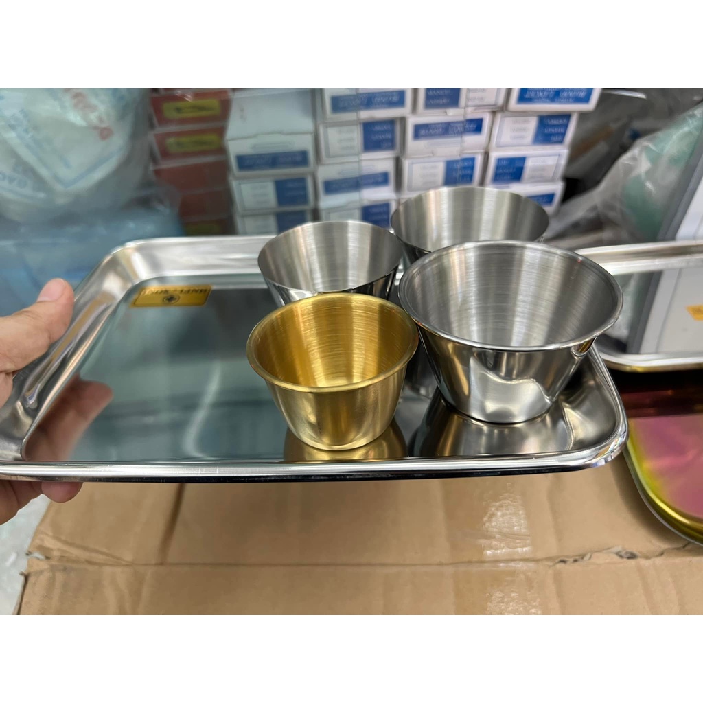 BÁT CỒN VÀNG INOX, TRẮNG INOX