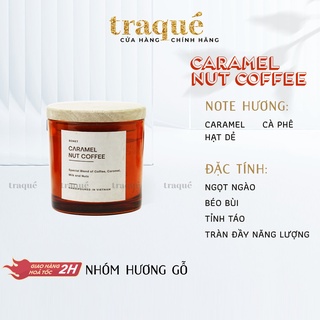 Nến thơm cao cấp Bonet - Sản xuất từ xưởng nến thơm xuất khẩu DW - CARAMEL COFFEE NUT