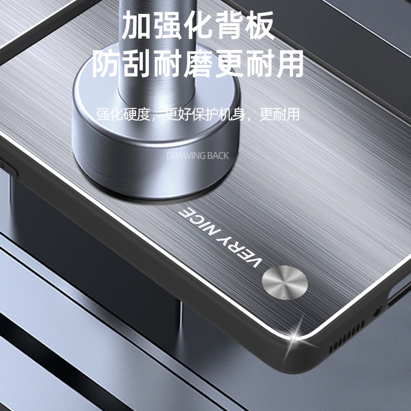 Ốp Điện Thoại TPU + PC Hợp Kim Nhôm Chống Sốc Cho Xiaomi 11 Lite 5g NE / Mi 11 Lite 5g / Mi 11 Lite
