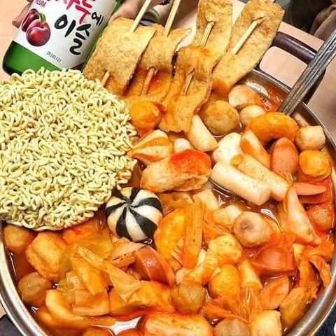 Mì Vắt Ramen Hàn Quốc Sợi To