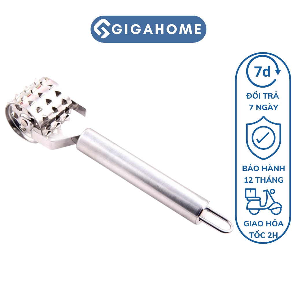 Dụng Cụ Lăn Châm Bì, Làm Mềm Thịt GIGAHOME Chế Biến Heo Quay Da Giòn, Thịt Nướng 8812