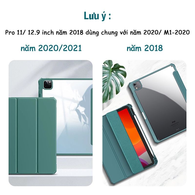 Bao da XUNDD iPad Pro 11/ 12.9 inch  -Có ngăn bút