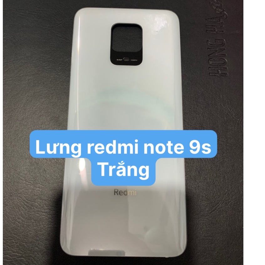 Nắp lưng, kính lưng redmi note 9s - xiaomi