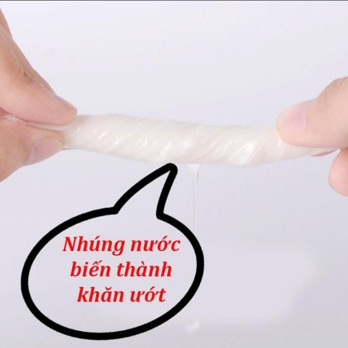 Combo 5 Khăn vải Khô đa năng BABY HIỀN TRANG 180gr - mềm mại an toàn cho bé yêu