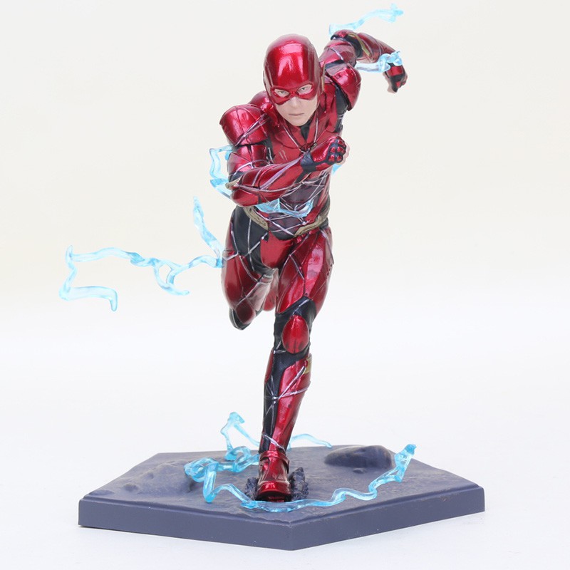 Mô hình Justice League flash ARTFX 17cm bằng nhựa 1/10 đẹp mắt