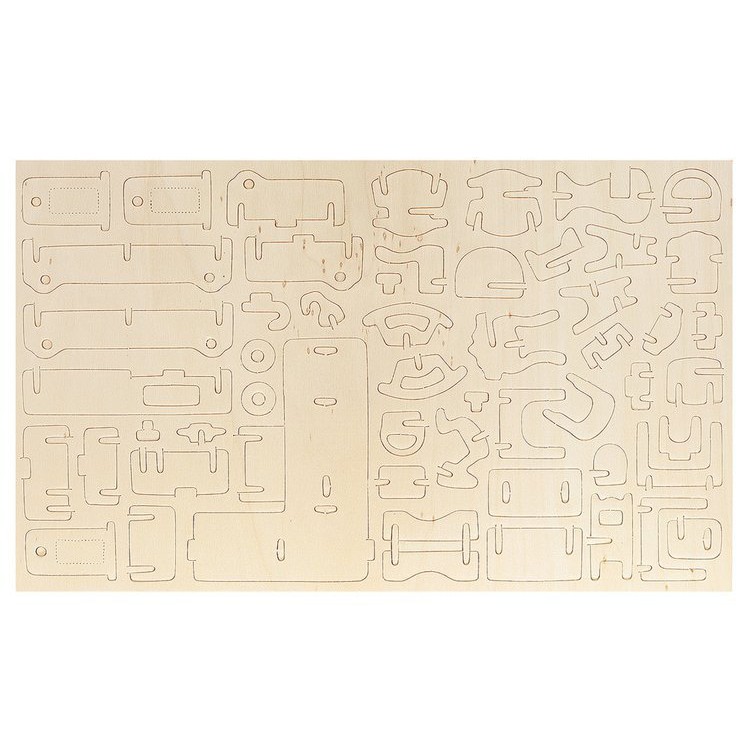 Đồ Chơi Lắp Ráp Gỗ 3D Wooden Toy