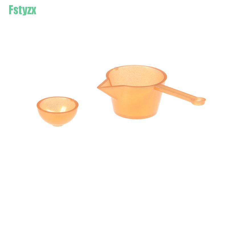 fstyzx 10pcs Mini Tableware Toys Kitchen Dining for BJD Doll House accessory play toy