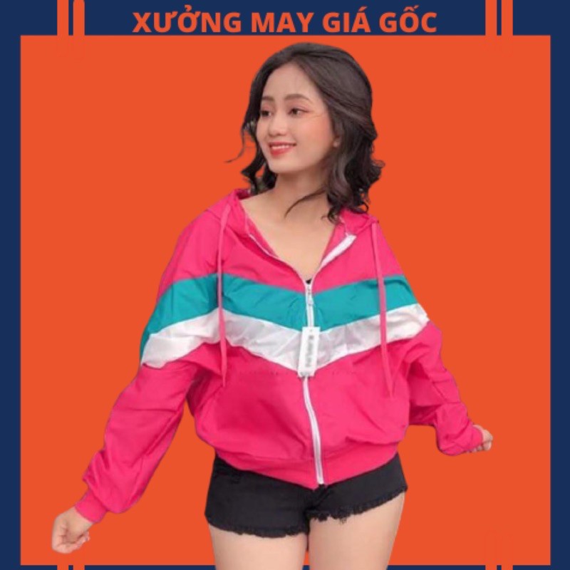 🎆𝐃𝐮̀ 𝟐 𝐋𝐨̛́𝐩🎆 BAC Áo Khoác Dù Form Cánh Dơi Phối Màu Siêu Hot (Kèm Video, Ảnh Chụp Thật)