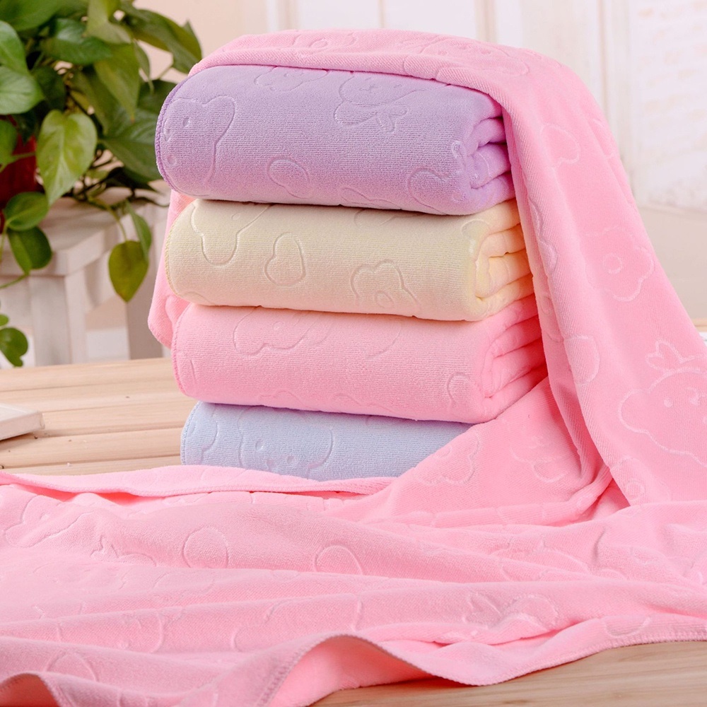 Khăn Tắm Chất Liệu Microfiber Kích Thước 70 * 140cm