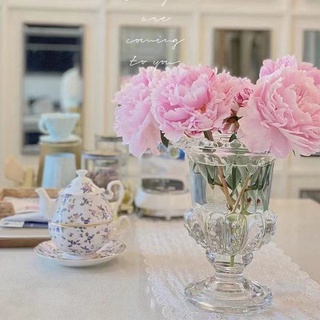 bình thuỷ tinh cắm hoa, bình decor