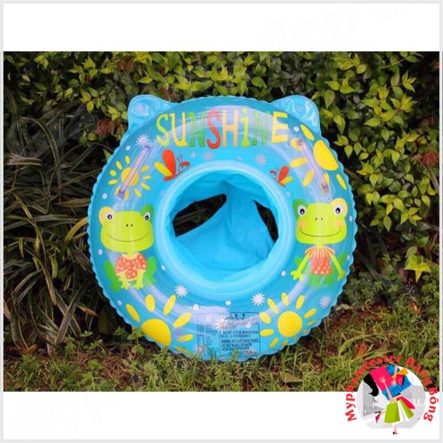 Phao bơi xỏ chân có tai cầm cho bé từ 0-5 tuổi