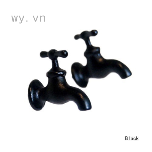 Khuyên Tai Hình Vòi Nước Đính Đá Dễ Thương