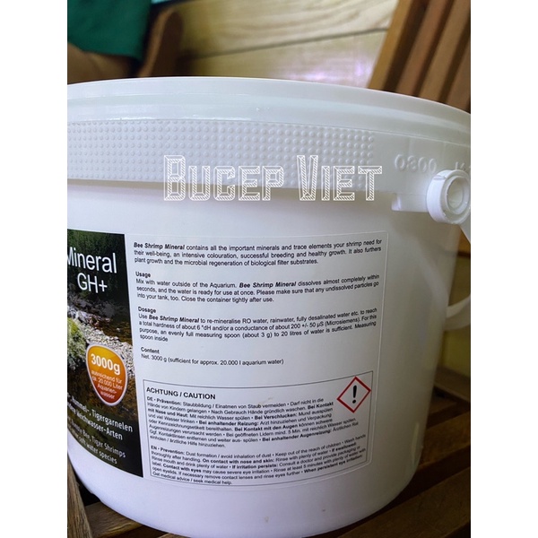 Khoáng Bee Shrimp Mineral GH+