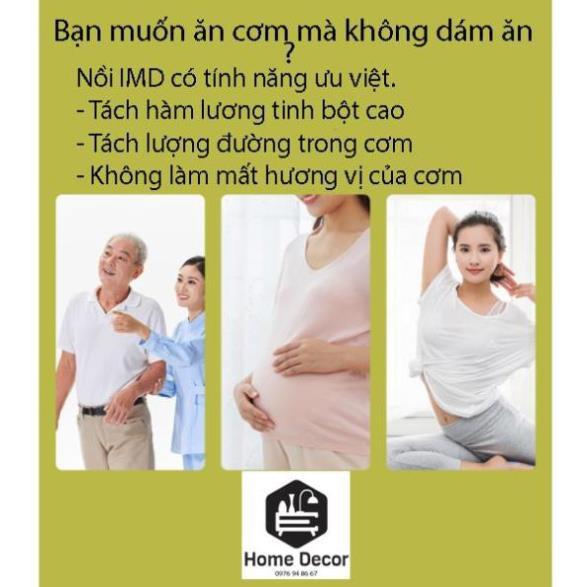 Nồi cơm điện thông minh cảm ứng IMD CHÍNH HÃNG 8 chế độ nấu khác nhau là sự khác biệt với cái nồi trên thị trường! | BigBuy360 - bigbuy360.vn