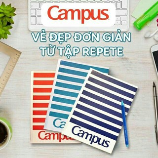 [sỉ ib] Vở kẻ Ngang Campus B5 Repete (200 Trang)