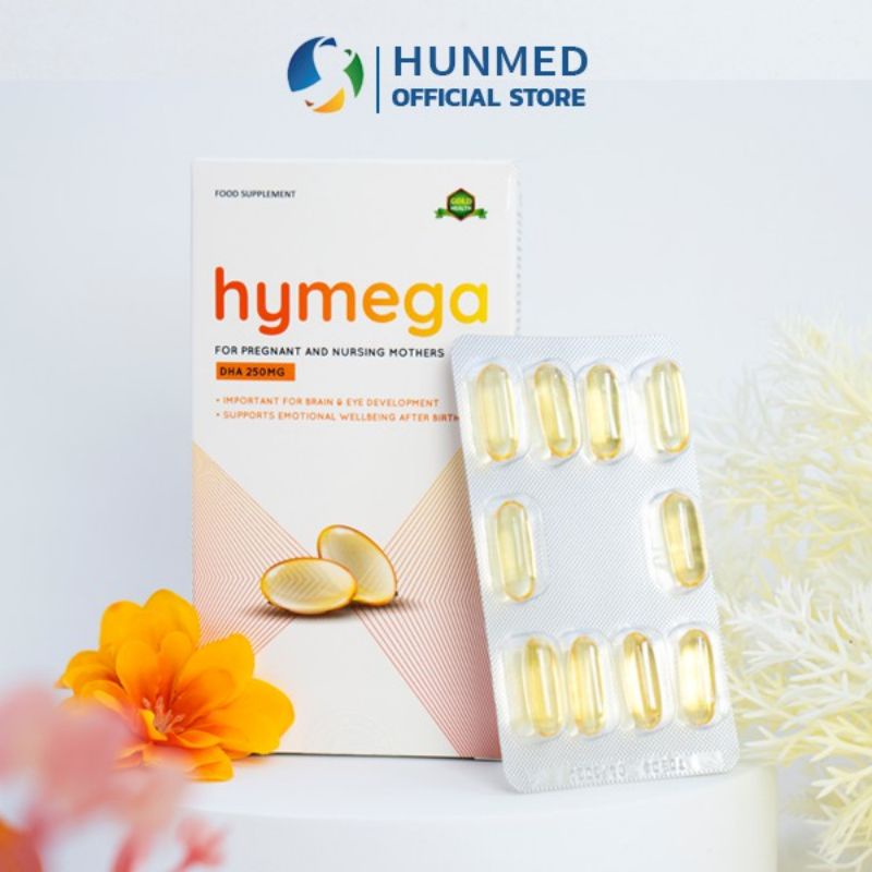 🆘  Hymega VIÊN UỐNG DHA Siêu tinh khiết cho mẹ bầu