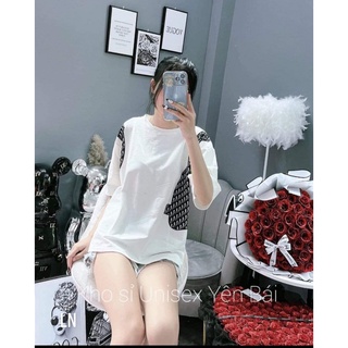 áo phông viềm vai chất cotton,ln