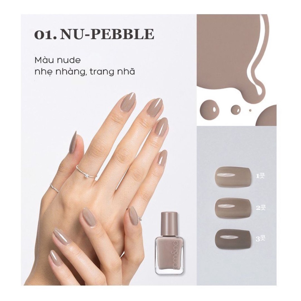 Sơn móng tay Romand Mood Pebble Nail 7g