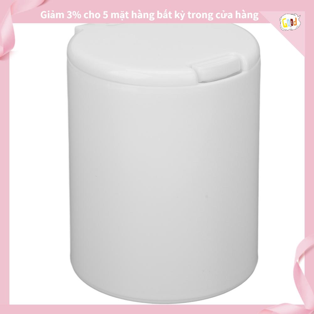 [Hàng mới về] Hộp đựng miếng bông chống bụi thiết kế nhấn hình tròn nhỏ nhẹ nhàng