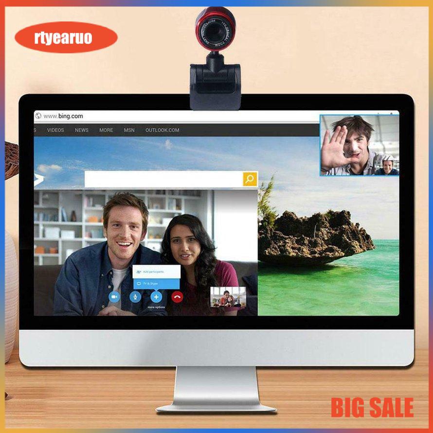Webcam kỹ thuật số gắn laptop có míc độ phân giải HD kết nối đầu USB2.0