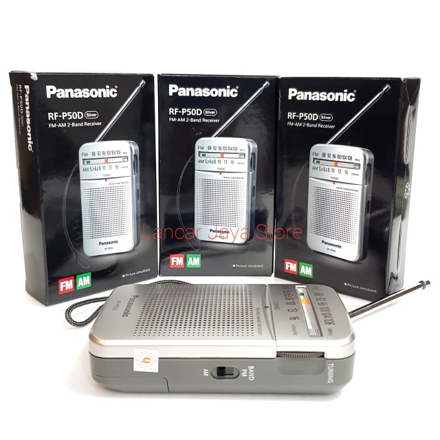 Radio Fm / Am Panasonic Rf-P50D 2 Band