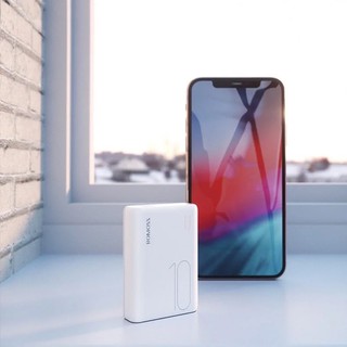 [SALE 10%] Pin sạc dự phòng 10000mAh Romoss Simple 10 3 cổng input Micro, Lightning, TypeC