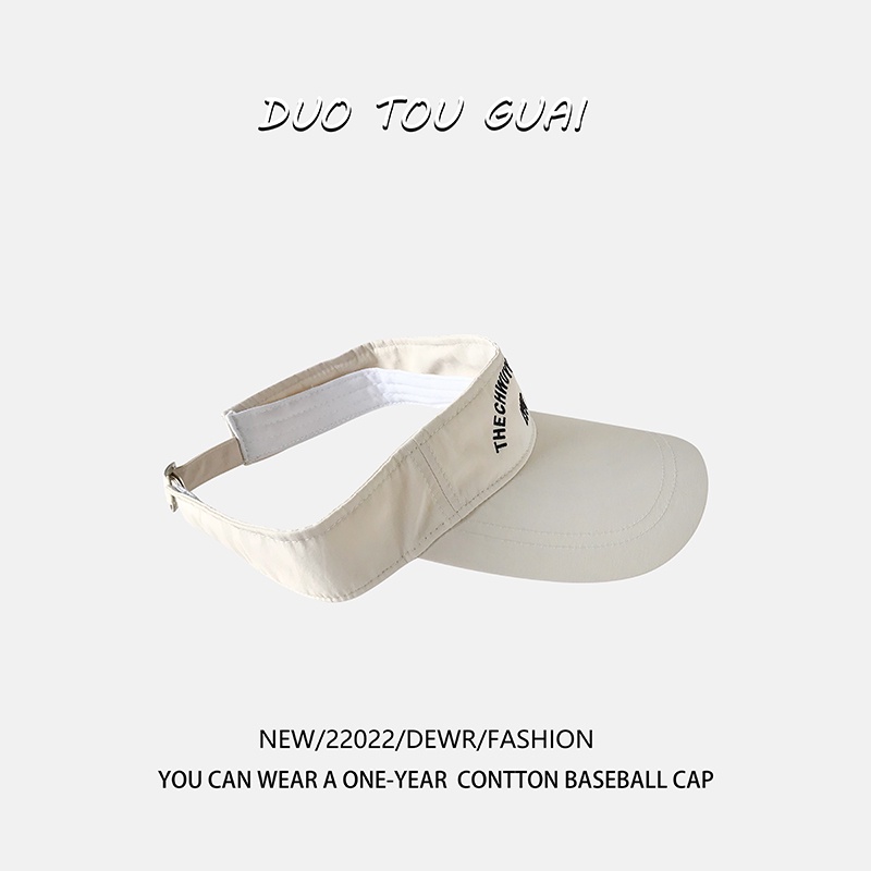 Mũ Lưỡi Trai Thể Thao Chống Nắng Mùa Hè Thoáng Khí Hở Chóp Hợp Thời Trang Cho Nam Và Nữ