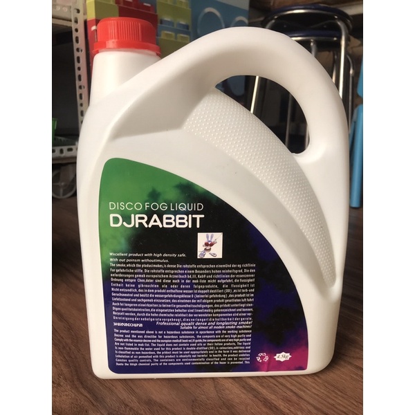 Dầu tạo khói DJRABBIT Can 4.5L Tiêu Chuẩn , nước khói thơm DJ || Dung Dịch máy khói sân khấu, tiệc cưới