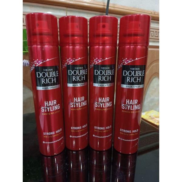 Keo Xịt Giữ Nếp Tóc Double Rich Hair Spray 170ml