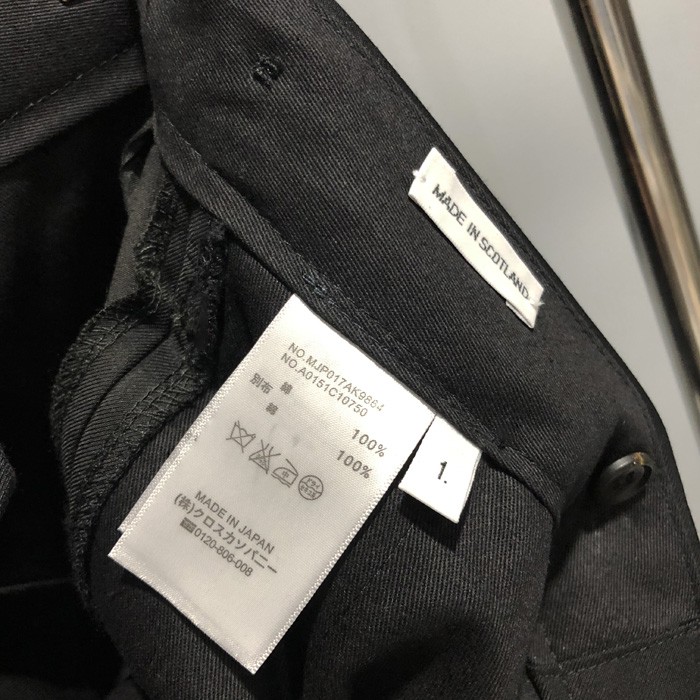 QUẦN ÂU THOM BROWNE NAM ĐEN KẺ XÁM | BigBuy360 - bigbuy360.vn