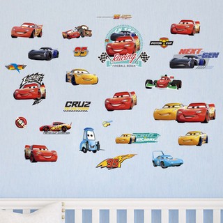 DECAL DÁN TƯỜNG HÌNH XE CHO BÉ TRAI