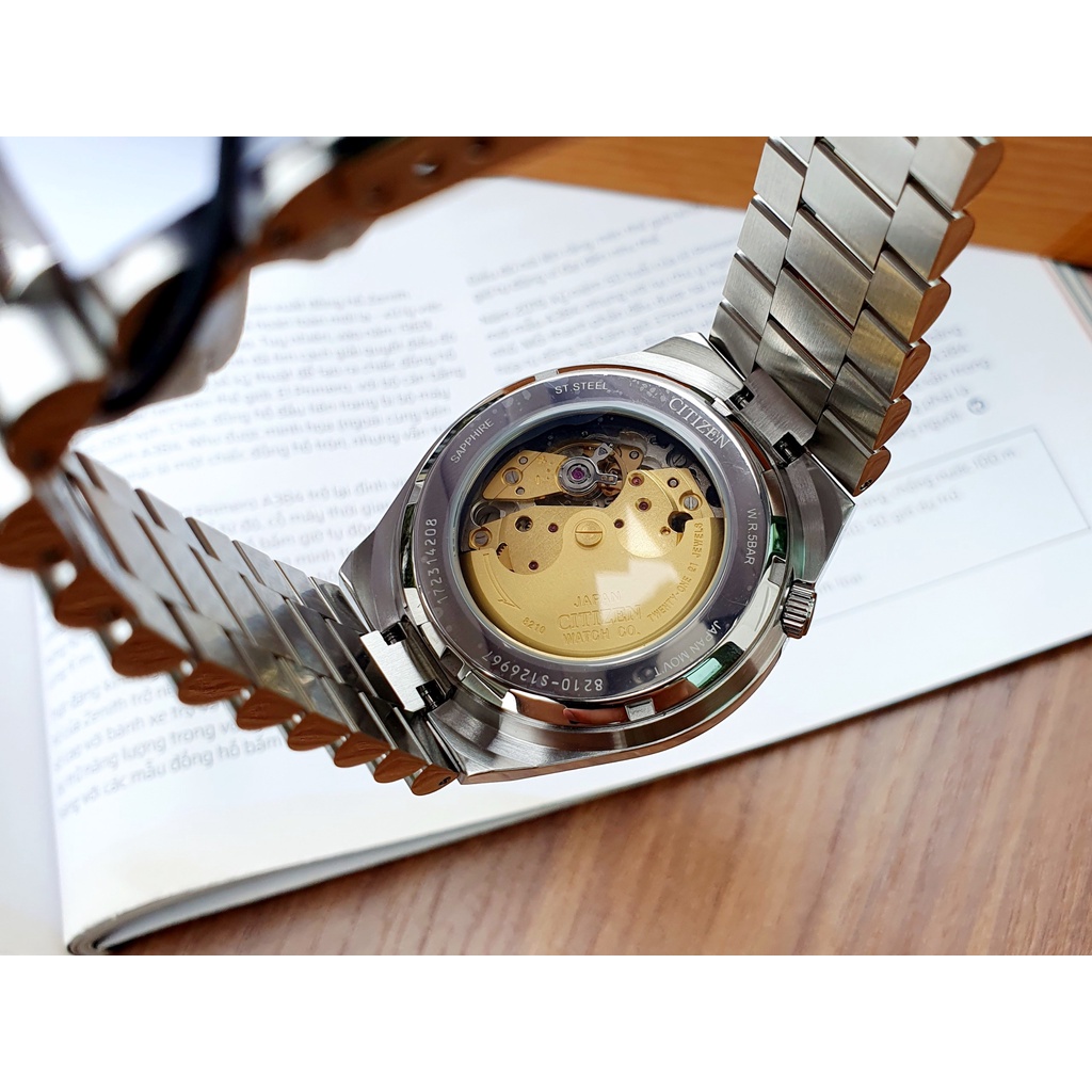 Đồng hồ nam Citizen Automatic  NJ0150-51A xứng đáng mệnh danh tiểu rolex