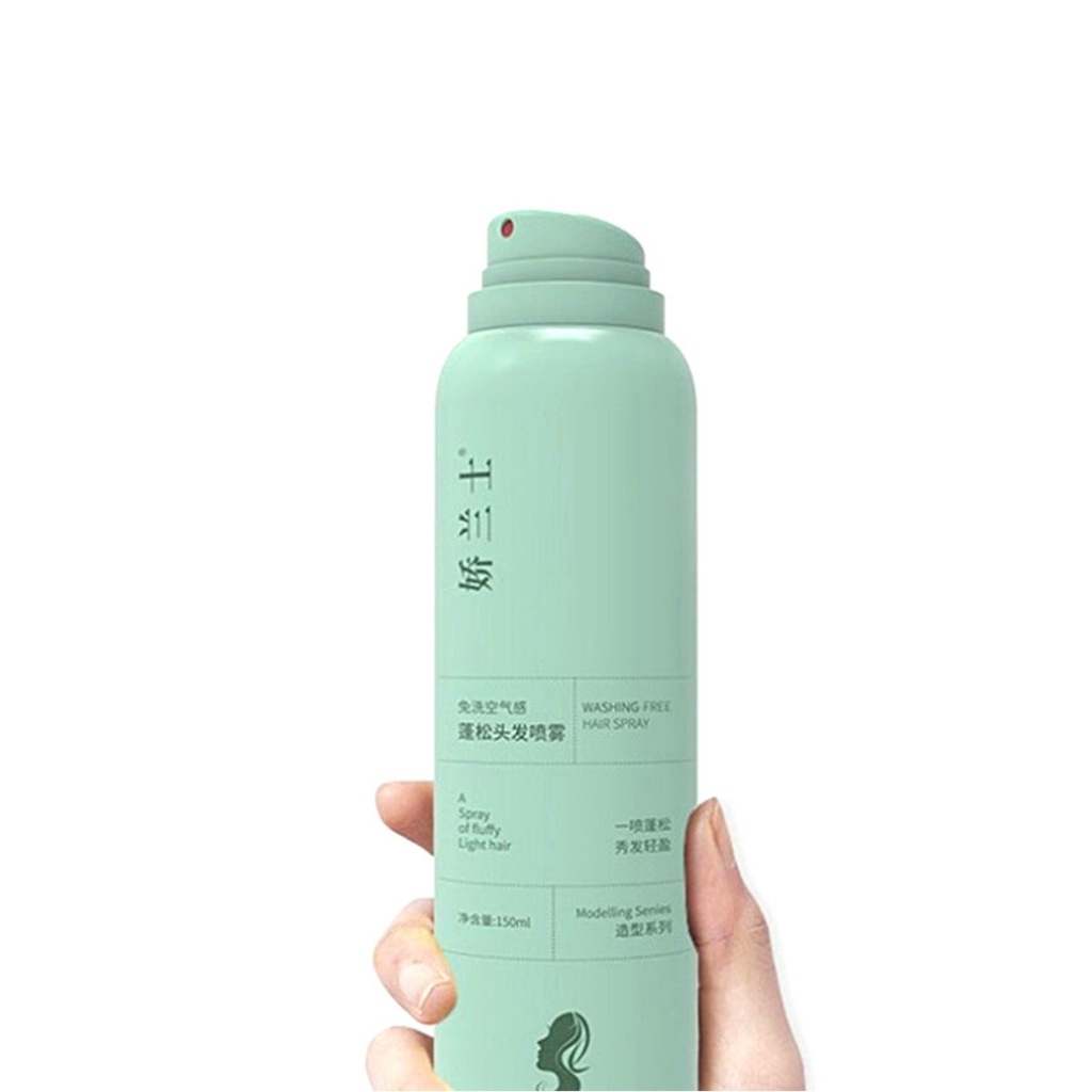 Dầu gội khô dạng xịt Washing Free Hair Spray, Dầu gội dạng xịt khô làm sạch tóc