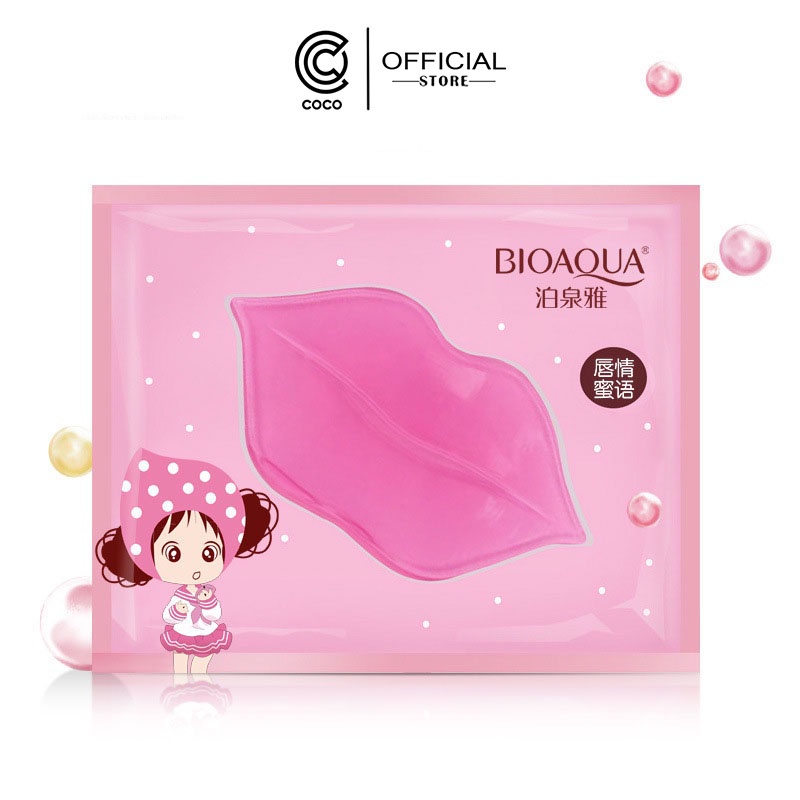Mặt nạ môi Bioaqua nội địa Trung - Mask môi cực tốt