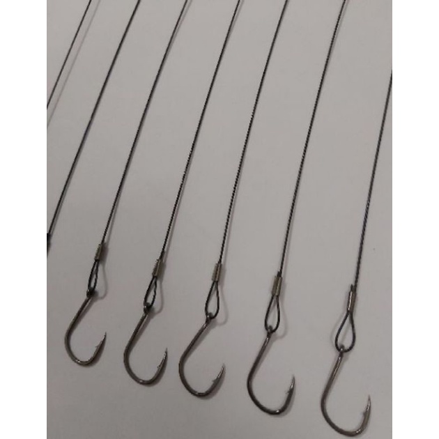 Dây cáp câu cá chim kèm sẵn lưỡi câu