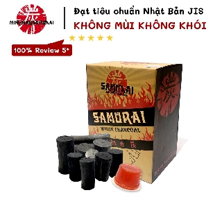 1KG Than Nướng Samurai High Quality Siêu Sạch Không Khói Size S