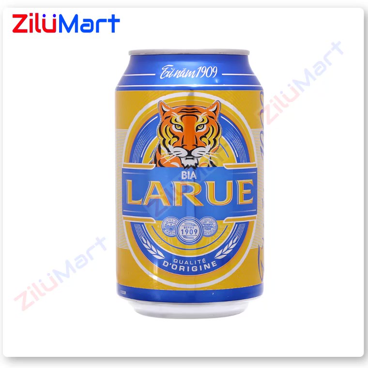 [HỎA TỐC HCM] Thùng 24 lon bia Larue vàng loại 330ml