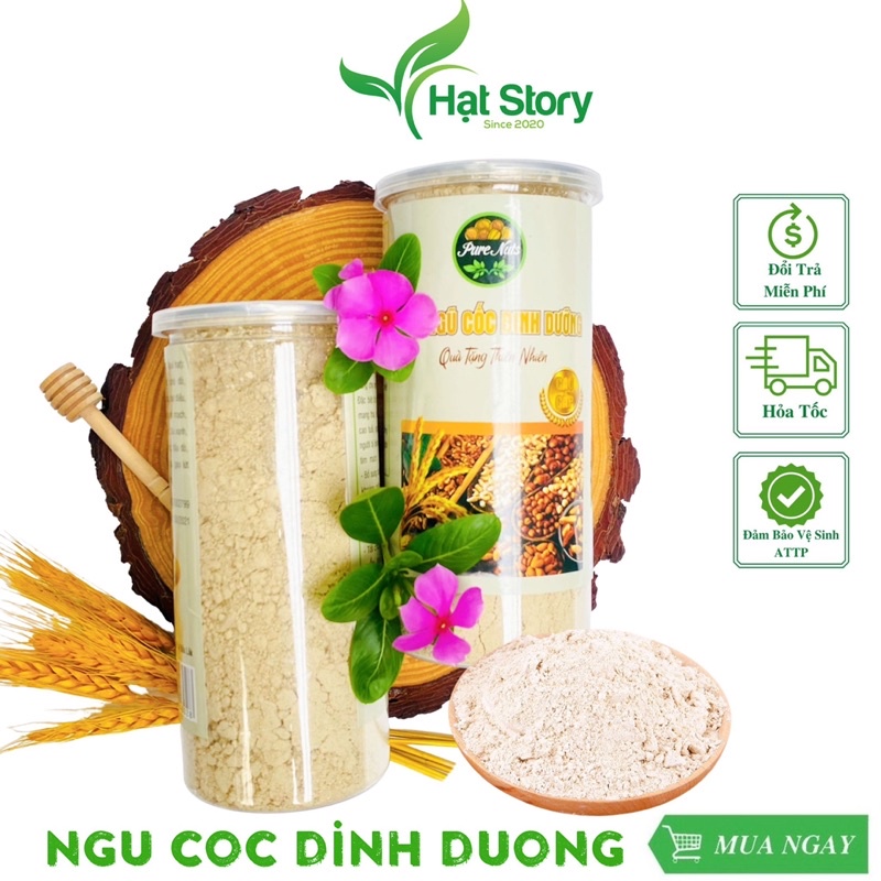 Ngũ Cốc Siêu Hạt Dinh Dưỡng 17 Loại Hạt, Thơm, Cam Kết Ngon 500g