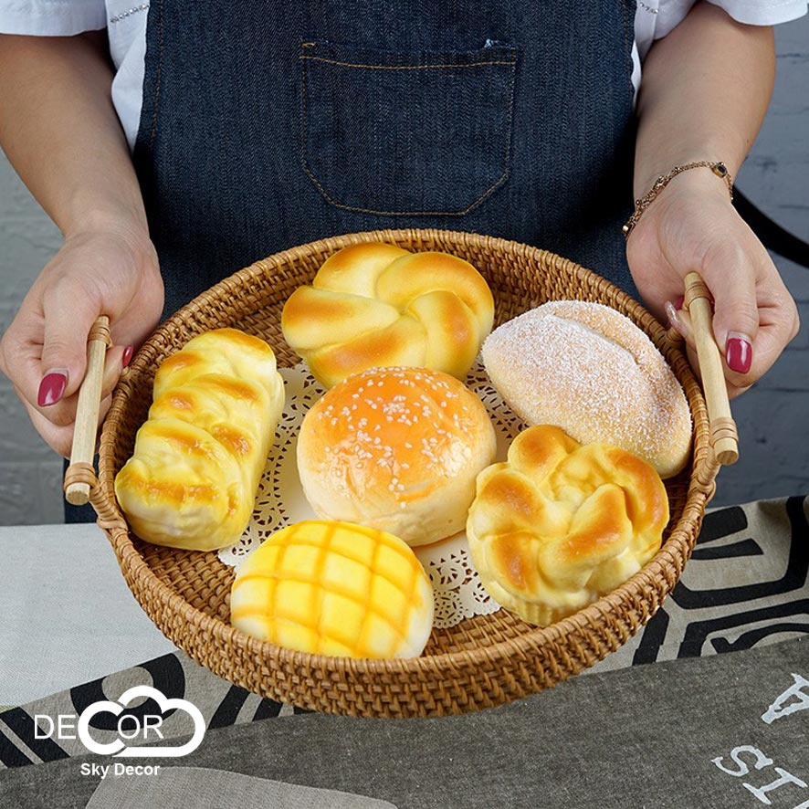 Mô hình bánh giả ⚜️ FREESHIP ⚜️ bánh mì, bánh kem, cupcake trang trí, decor - SkyDecor