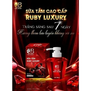 CHÍNH HÃNG- Sữa tắm cao cấp Ruby Luxury 300ml