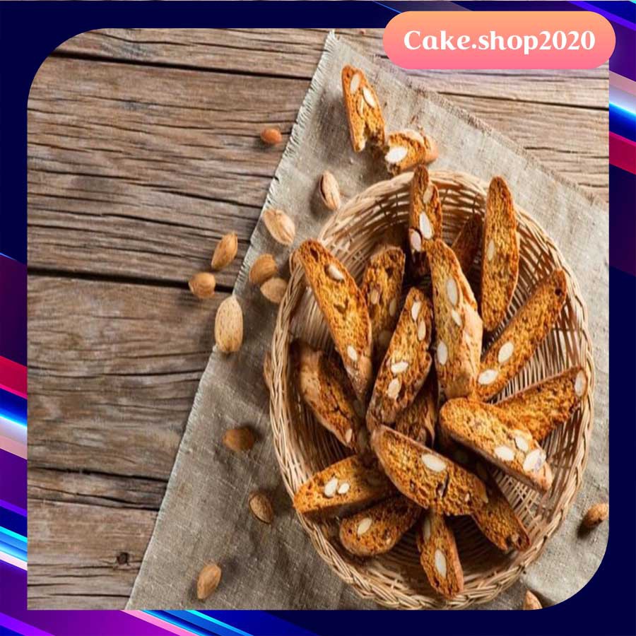 Bánh ăn kiêng dành cho người tiểu đường, bánh ăn kiêng Biscotti không đường 250g