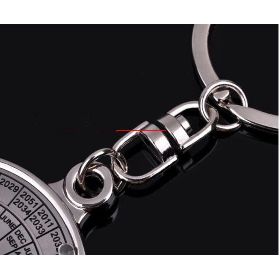 Móc Khóa Hình Lịch Vạn Niên 50 Năm Mới Độc Đáo