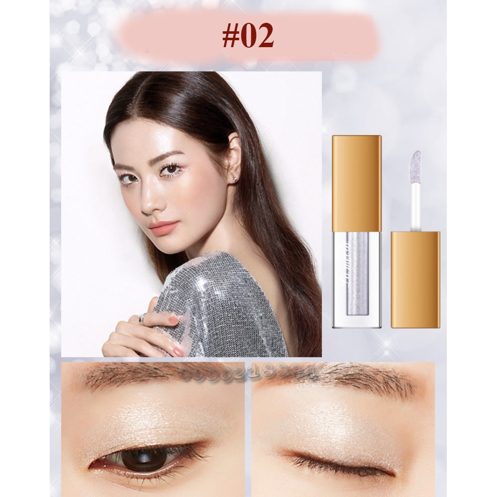 Nhũ mắt ánh kim lấp lánh Lameila Liquid Eye Shadow LLS6 Neity LNM1