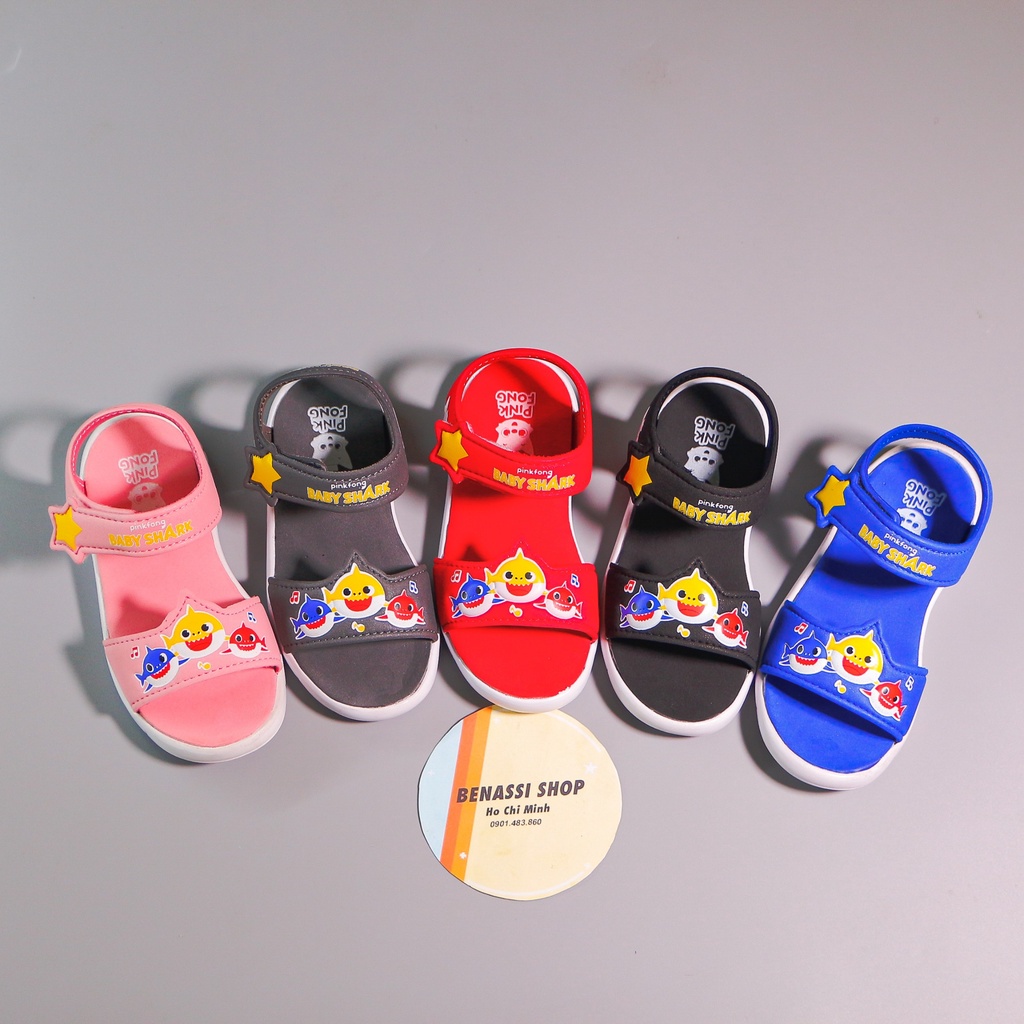 Sandal trẻ em baby shark mẫu mới chống trơn trượt