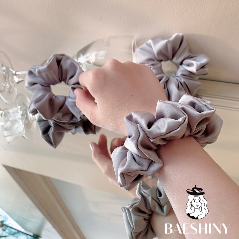 Cột tóc vải Scrunchies nhiều mẫu giá rẻ ( Ảnh thật )