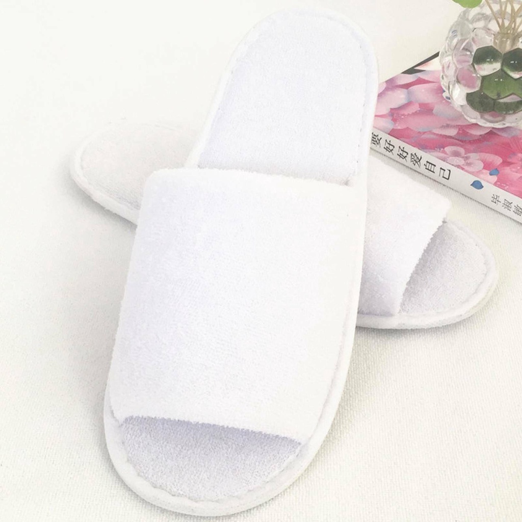 PEARLVN Set 5 Đôi Dép Đi Trong Khách Sạn / SPA Thoải Mái Dùng Một Lần