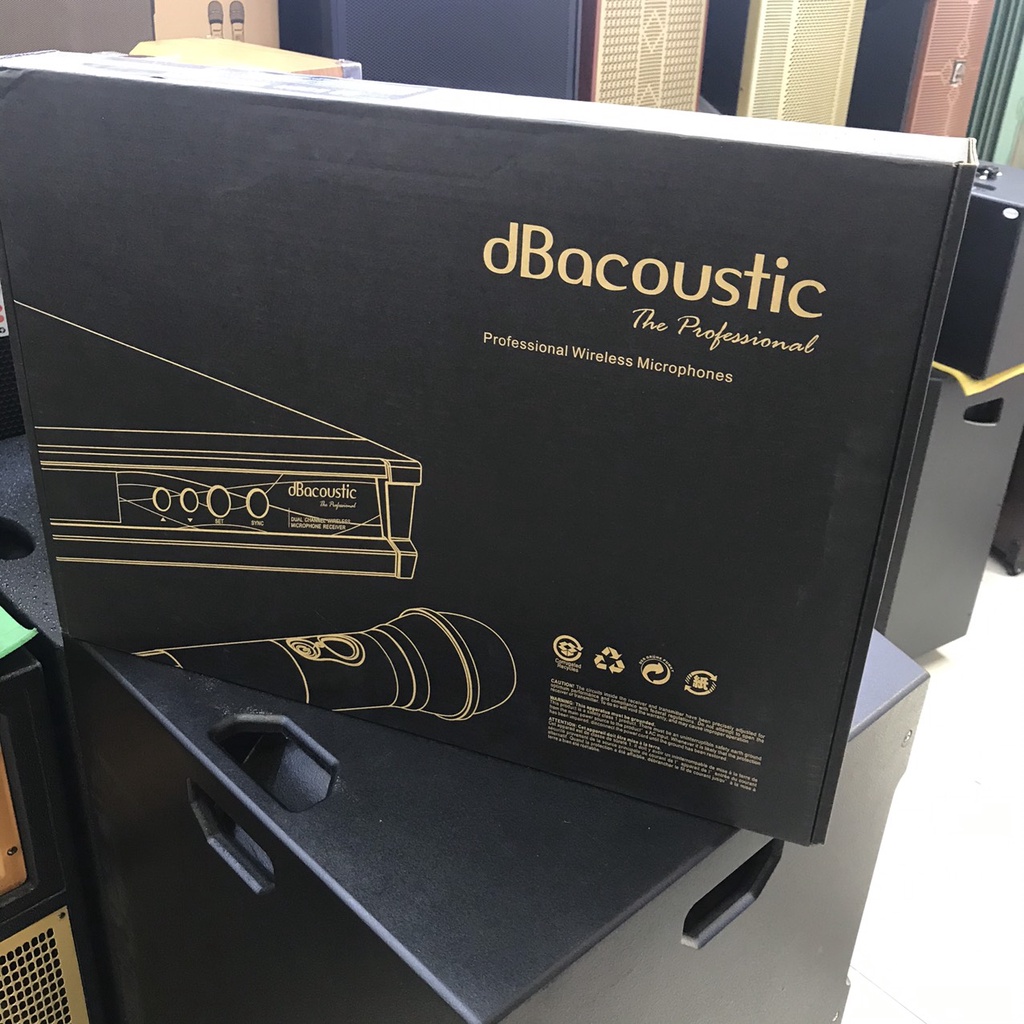 Micro không dây dBacoutic DB 550 Plus Chính hãng 2023- bảo hành 2 năm - Gia Khang Shop